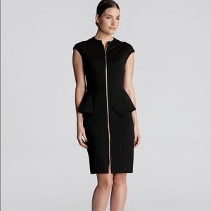 Ted Baker Black Peplum Dress
